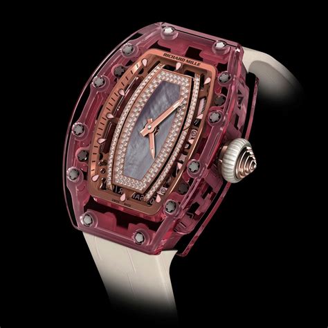 pink richard mille watch|Richard Mille pink watch price.